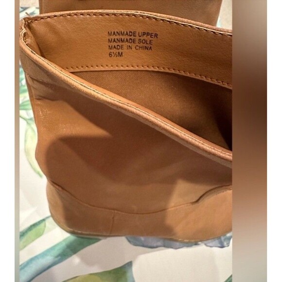 LOFT Brown Ankle Boots, Suede Like Fabric, Women’s 6.5 M Casual Everyday - Picture 2 of 5